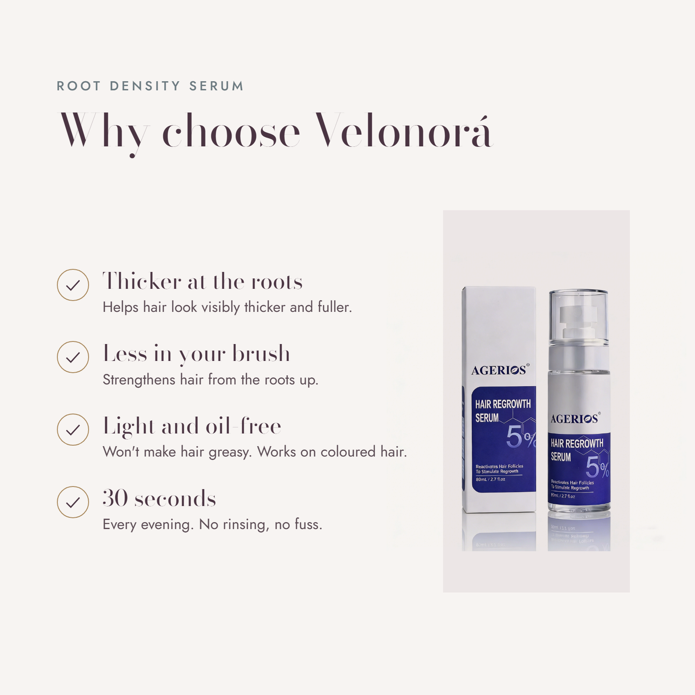 Benefits of Root Density Serum